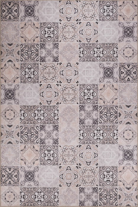 Conceptum Folk Chenille Gris 75 x 230 cm